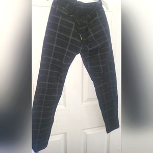 Boy's Dress Khaki Chino Pants Skinny Fit--  Black